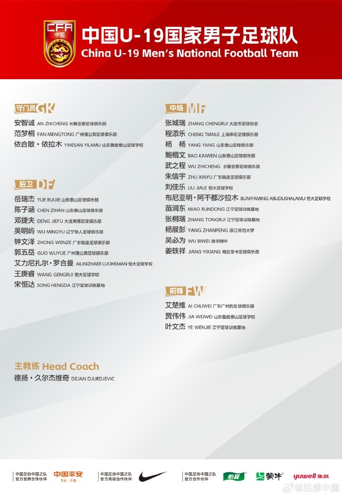 官方首页-上海申花U19梯队队员程添乐入选最新一期U-19国足集训名单